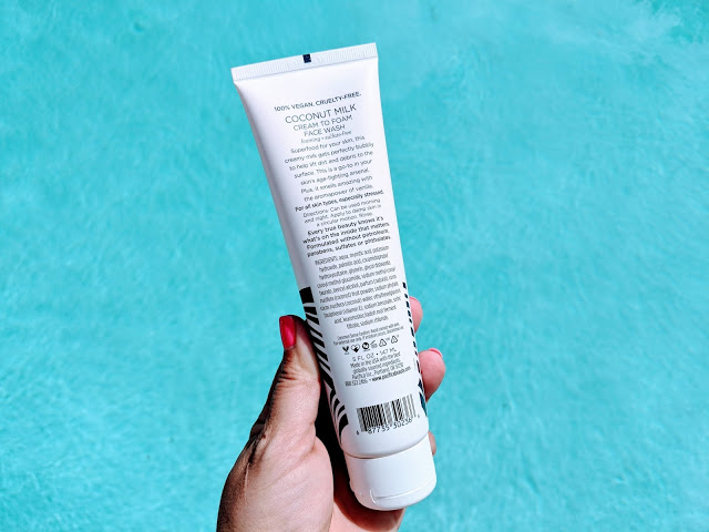 De-Stressing the Skin with the Power of Coconuts ~ Pacifica Coconut Milk Cream to Foam Face Wash Pacifica Coconut Milk Cream to Foam Face Wash