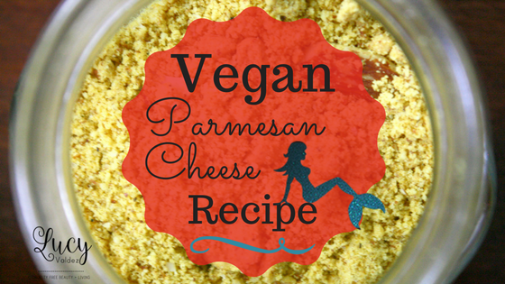 Vegan Parmesan Recipe on National Spaghetti Day blog title