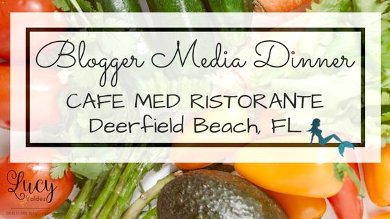 Cafe Med Ristorante Blogger Media Dinner Blog Title