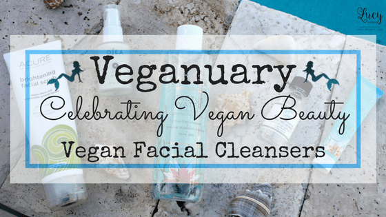 Celebrating Veganuary with Vegan Facial Cleansers blog title