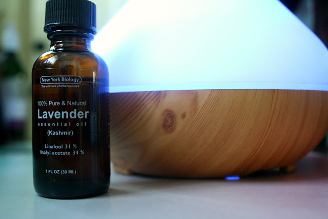 New York Biology Lavender Essential Oil and TaoTronics Essential Oils Diffuser
