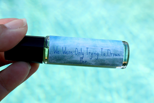 Comet Comforts Mermaid Beauty Box Review & Giveaway Southern Comforts Fragrance Roll-On in We Were Only Trying to Drown Her