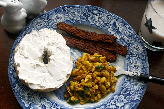 Vegan Staples for the Perfect Weekend Breakfast food plated