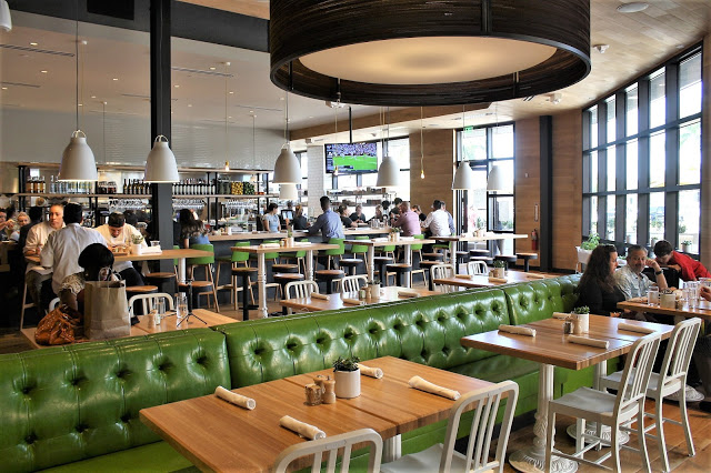 True Food Kitchen View from Inside