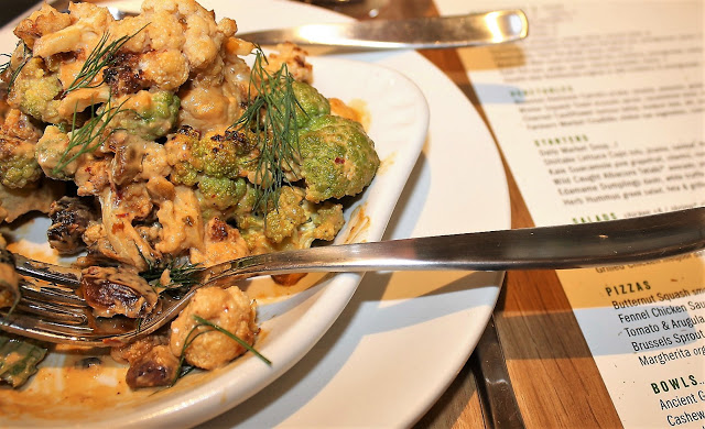 True Food Kitchen Charred Cauliflower is Delicious!