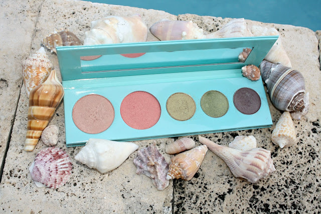 100% Pure Mermaid Palette Product Review & Swatches open package