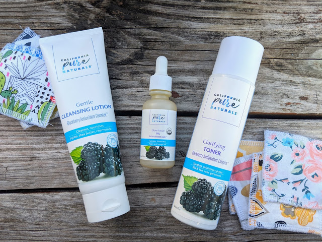 Saying Goodbye to Dry, Winter Skin with Natural & Organic Anti Aging Skincare from California Pure Naturals California Pure Naturals Skincare Line options for dry and anti aging skin
