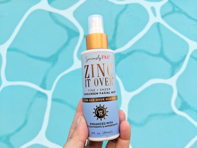 Seriously Fab Zinc It Over Sunscreen Facial Mist