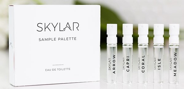 Skylar Natural Perfume Sample Palette