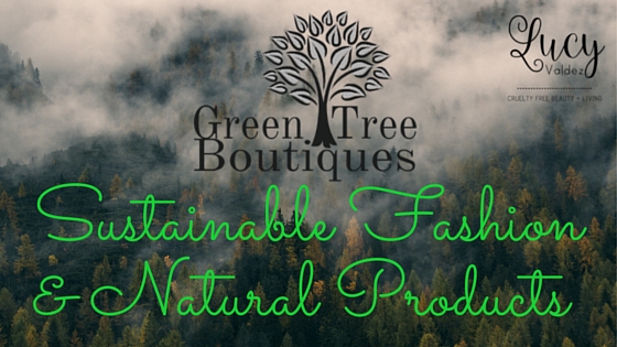 blog post title image for green tree boutiques sustainable fashion and natural products
