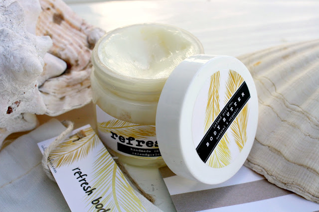 Image of the Island Girl Co. Refresh Body Butter open product